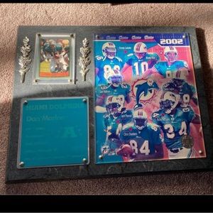 Dan Marino Plaque